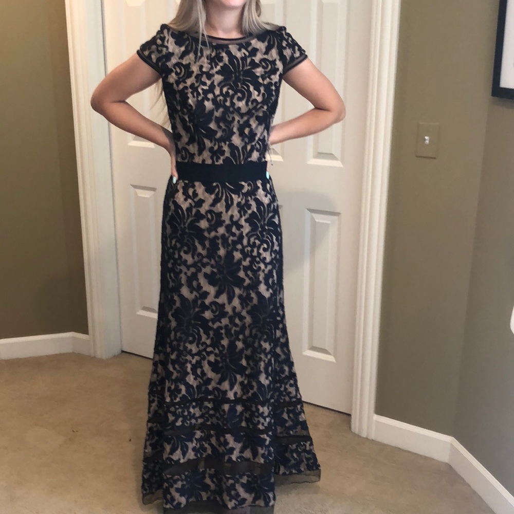 Tadashi Shoji designer gown.  Never worn.